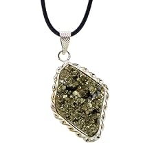 Dvisha pyrite pendant for sale  Delivered anywhere in USA 