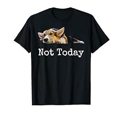 Non Oggi - Adorabile Cucciolo Amante dei Cani Corgi Maglietta usato  Spedito ovunque in Italia 