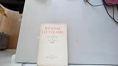 Journal litteraire. vii d'occasion  Livré partout en France