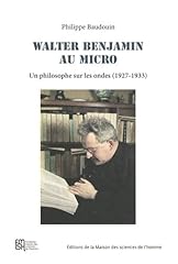 Walter benjamin micro d'occasion  Livré partout en Belgiqu