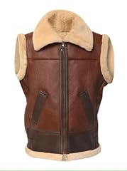 Shearling vest cockpit for sale  Delivered anywhere in USA 