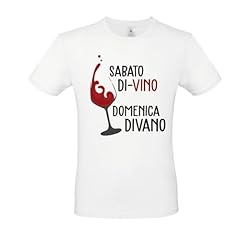 Shirt bianca scritta usato  Spedito ovunque in Italia 