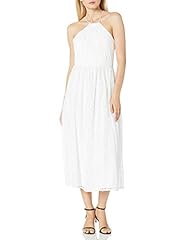 Vera Wang Women's Tee Length Halter Lace Cocktail Dress,, used for sale  Delivered anywhere in Canada