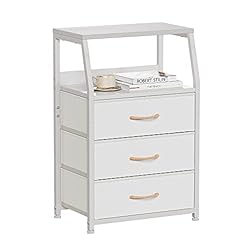 Furnulem white nightstand for sale  Delivered anywhere in USA 