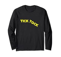 Tick tock langarmshirt gebraucht kaufen  Wird an jeden Ort in Deutschland