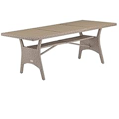 Casaria polyrattan gartentisch gebraucht kaufen  Wird an jeden Ort in Deutschland