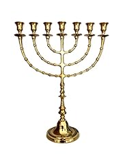Salomons menorah brass for sale  Delivered anywhere in UK