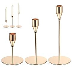 Set gold candle for sale  Delivered anywhere in UK