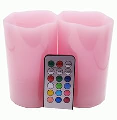 Pink flameless candles for sale  Delivered anywhere in USA 
