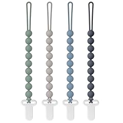 Pacifier clips silicone for sale  Delivered anywhere in USA 