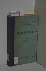 Doctrine drago. d'occasion  Livré partout en France