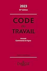 Code travail 2023 d'occasion  Livré partout en France