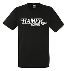 Hamer guitars logo usato  Spedito ovunque in Italia 
