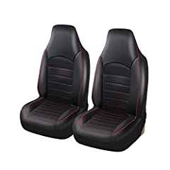 TOYOUN Classic Universal PU Leather Car Front Seat for sale  Delivered anywhere in UK