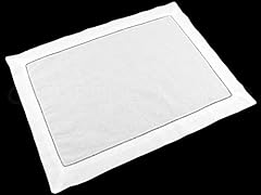 Cleverdelights white hemstitch for sale  Delivered anywhere in USA 