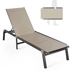 Aluminum chaise foldable for sale  Delivered anywhere in USA 