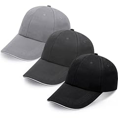 3pcs baseball cap for sale  Delivered anywhere in UK