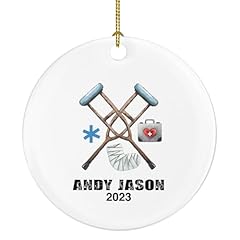 Crutches christmas ornament for sale  Delivered anywhere in USA 