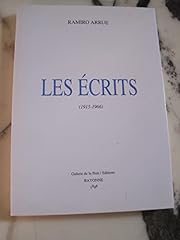 Ecrits d'occasion  Livré partout en France