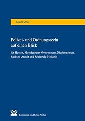 Polizei rdnungsrecht einen gebraucht kaufen  Wird an jeden Ort in Deutschland