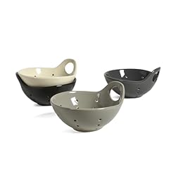 Stoneware berry colander for sale  Delivered anywhere in USA 