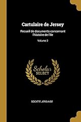 Cartulaire jersey recueil d'occasion  Livré partout en France