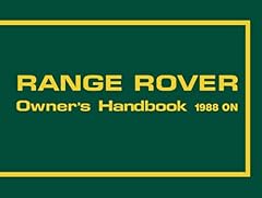 Range rover 1988 for sale  Delivered anywhere in UK