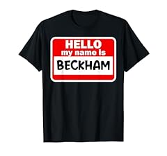 Beckham hello name usato  Spedito ovunque in Italia 
