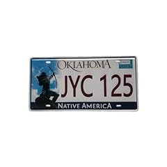 Oklahoma license plate for sale  Delivered anywhere in USA 