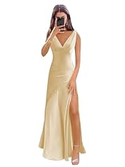 Jkmmyo satin bridesmaid for sale  Delivered anywhere in USA 