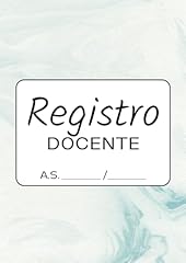 Registro del docente usato  Spedito ovunque in Italia 