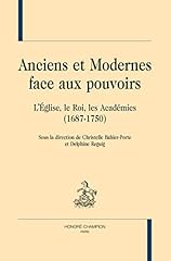 Anciens modernes face d'occasion  Livré partout en France