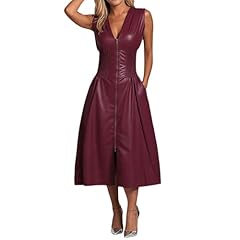 Robe cuir sexy d'occasion  Livré partout en France