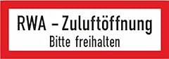 Schild aufkleber rwa gebraucht kaufen  Wird an jeden Ort in Deutschland
