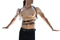 Leather harness for men, classic harness male, basic for sale  Delivered anywhere in USA 