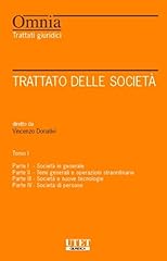 Trattato delle società usato  Spedito ovunque in Italia 