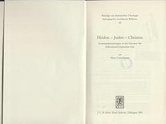Heiden juden christen gebraucht kaufen  Wird an jeden Ort in Deutschland