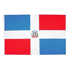 Bandiera repubblica dominicana usato  Spedito ovunque in Italia 
