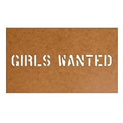 Girls wanted stencil for sale  Delivered anywhere in USA 