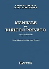 Manuale diritto privato usato  Spedito ovunque in Italia 