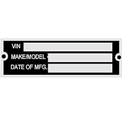 Vin serial tag for sale  Delivered anywhere in USA 
