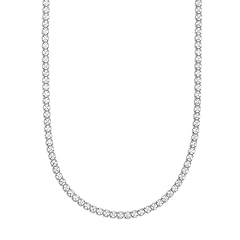 Collana tennis argento usato  Spedito ovunque in Italia 