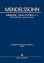 Lobgesang sinfonie kantate gebraucht kaufen  Wird an jeden Ort in Deutschland