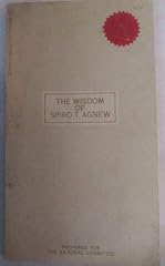 Wisdom spiro agnew for sale  Delivered anywhere in USA 