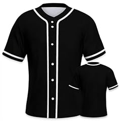 Blank baseball jerseys for sale  Delivered anywhere in UK