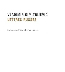 Lettres russes histoire d'occasion  Livré partout en France