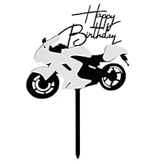 Acrylic motorcycle cake for sale  Delivered anywhere in USA 