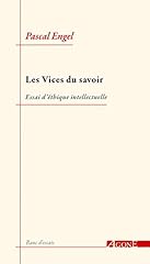 Vices savoir éthique d'occasion  Livré partout en France