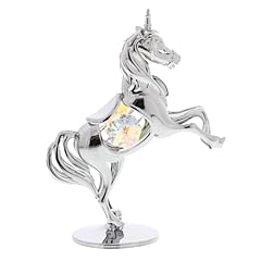 Crystocraft unicorn ornamento usato  Spedito ovunque in Italia 