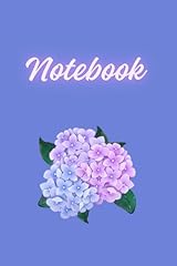Notebook hydrangea lined for sale  Delivered anywhere in USA 